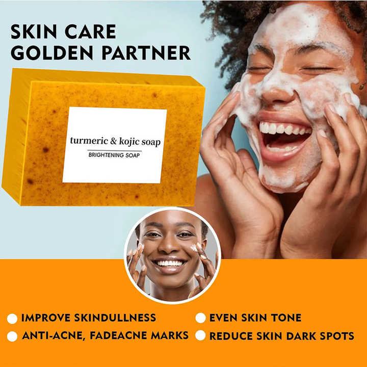 Glow Soap – Turmeric & Kojic Acid Formula