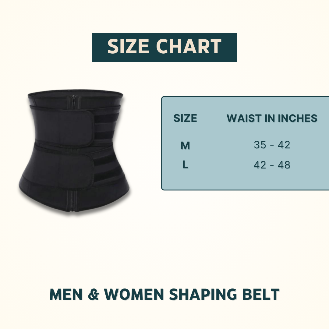 BUY 2 WAIST SHAPING BELTS GET 1 FREE